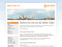 Tablet Screenshot of meller-tafel.de